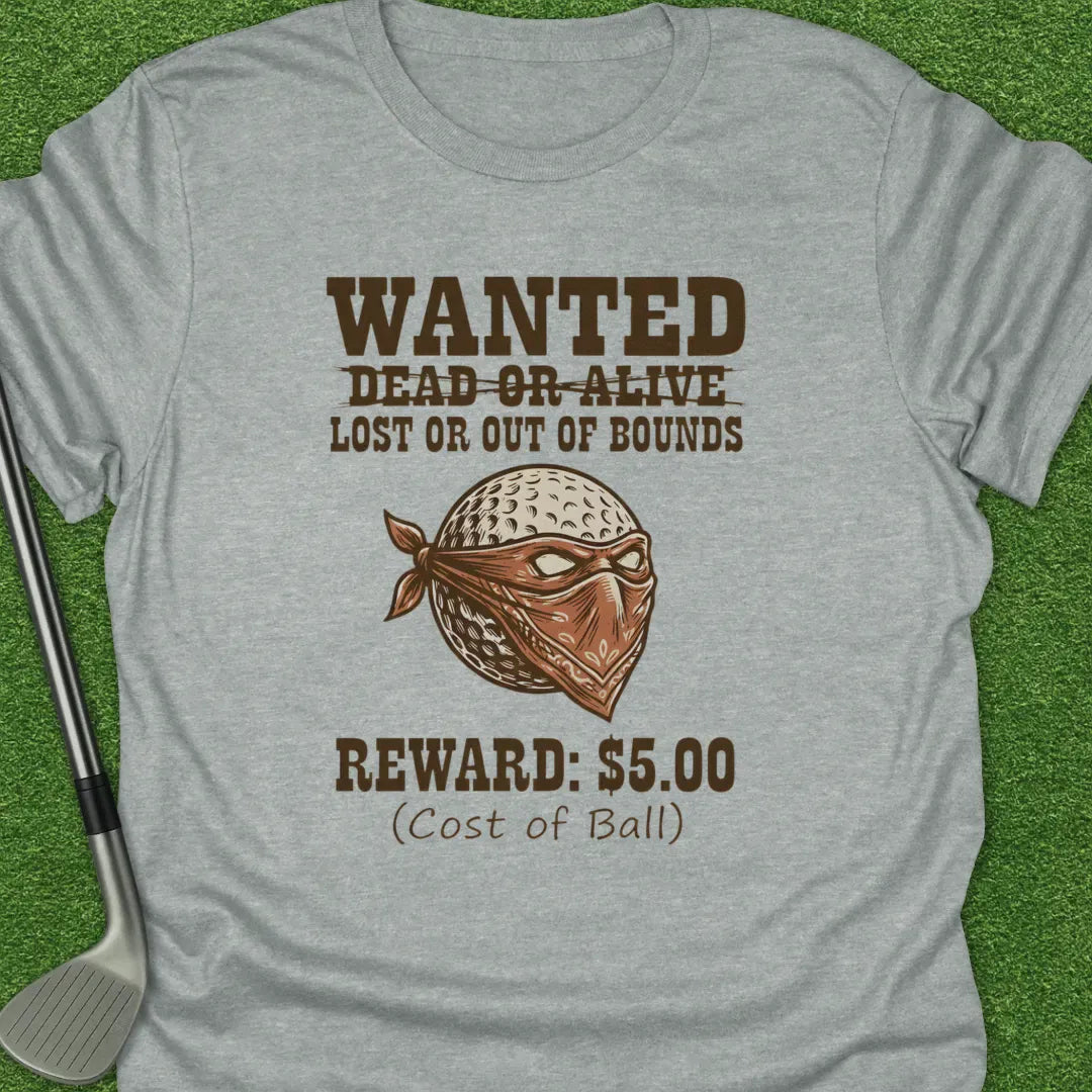 Sport Grey / S Wanted Dead Alive T-Shirt