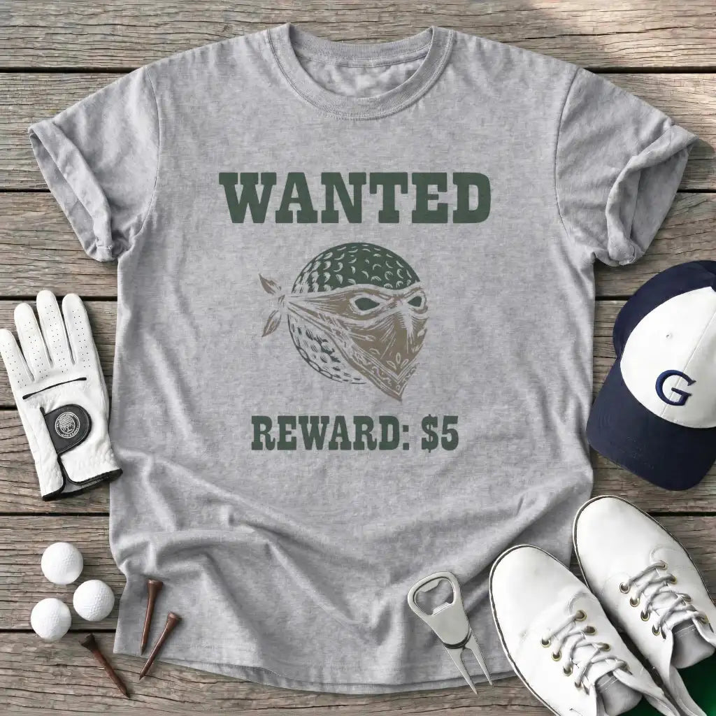 Sport Grey / S Wanted Dead Alive T-Shirt