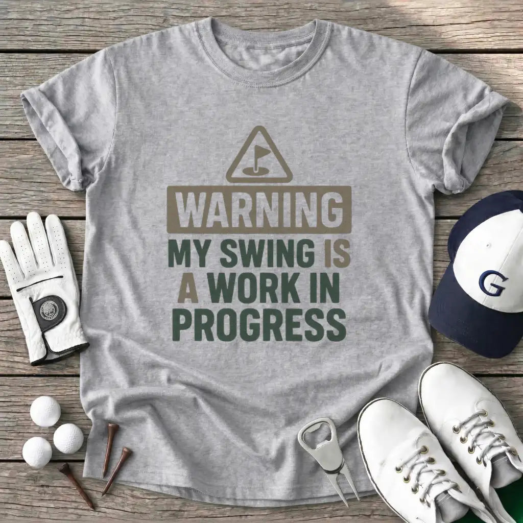 Sport Grey / S Warning Swing Work T-Shirt
