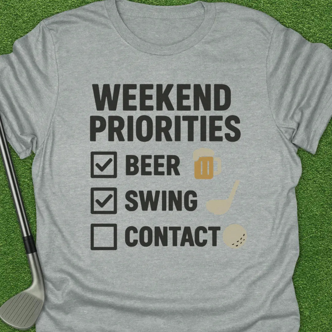 Sport Grey / S Weekend Priorities T-Shirt
