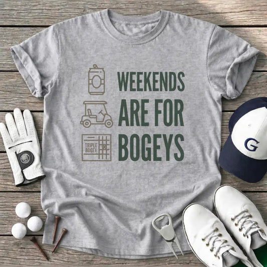 Sport Grey / S Weekends Are For T-Shirt