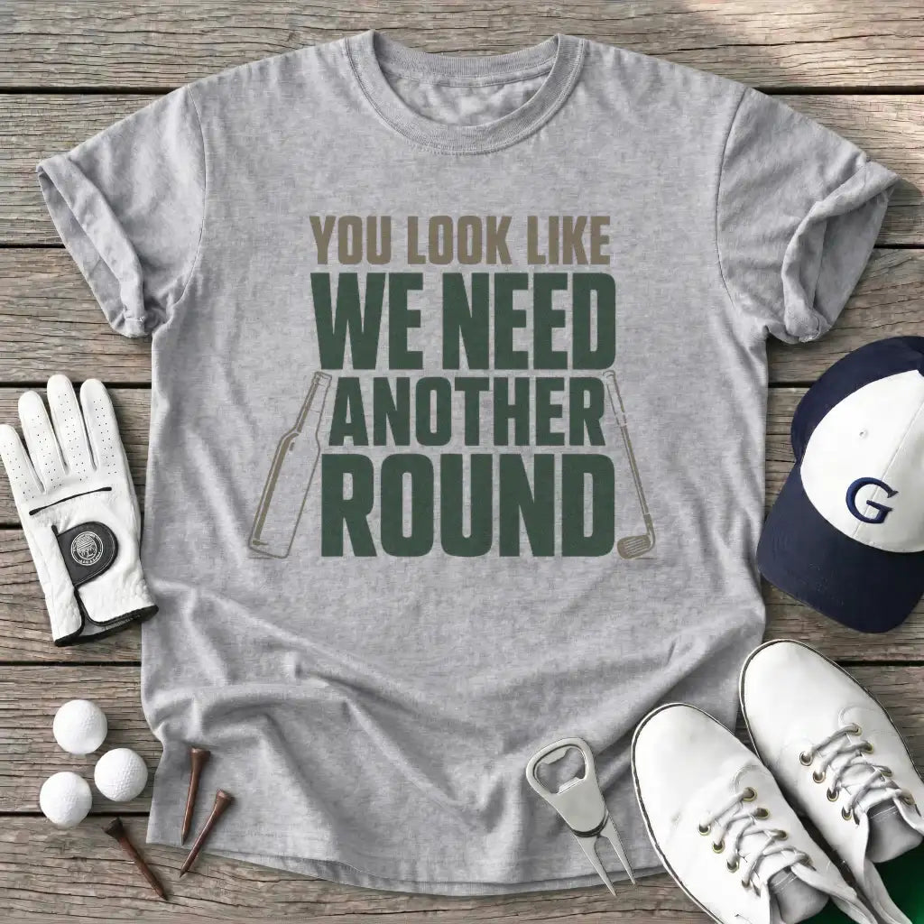 Sport Grey / S You Look Like Need T-Shirt