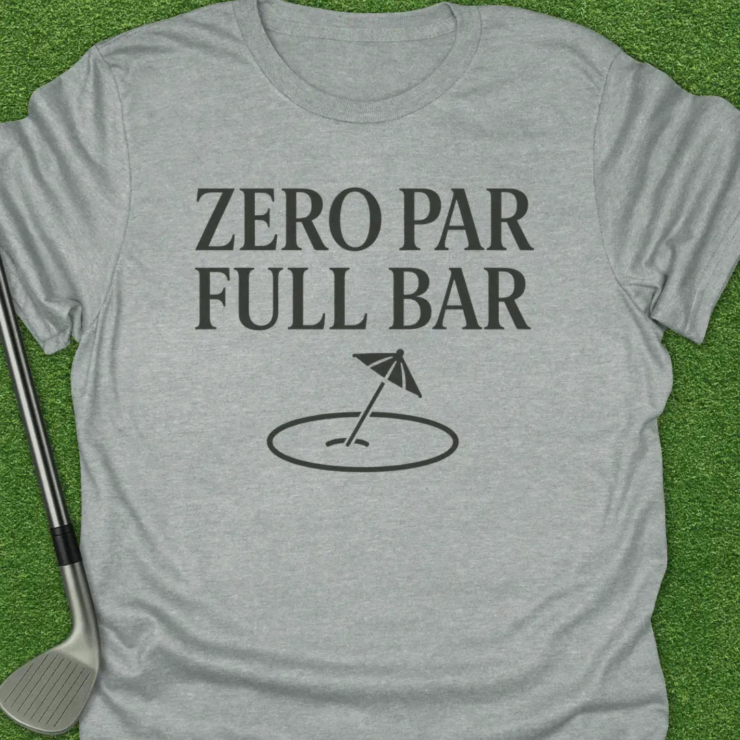 Sport Grey / S Zero Par Full Bar T-Shirt
