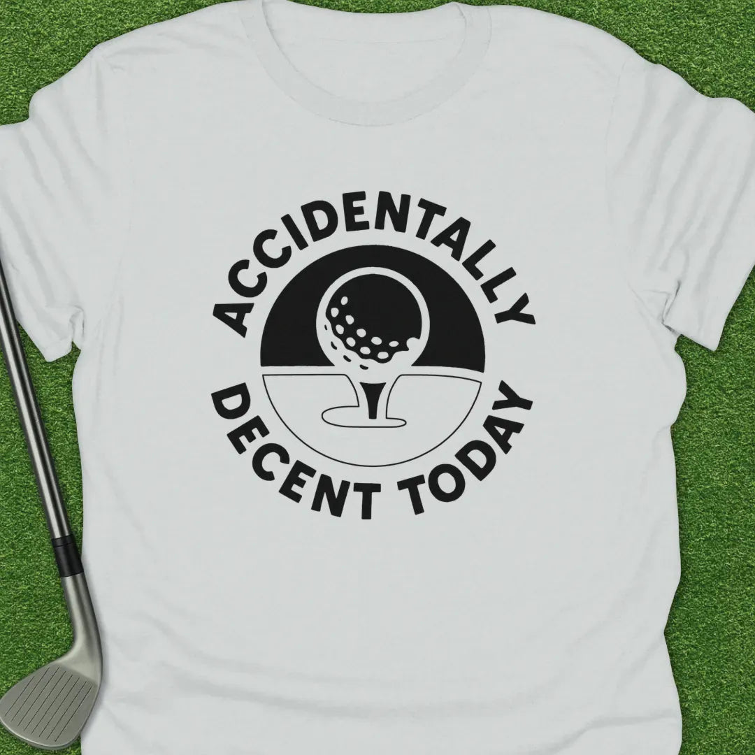 White / S Accidentally Decent T-Shirt