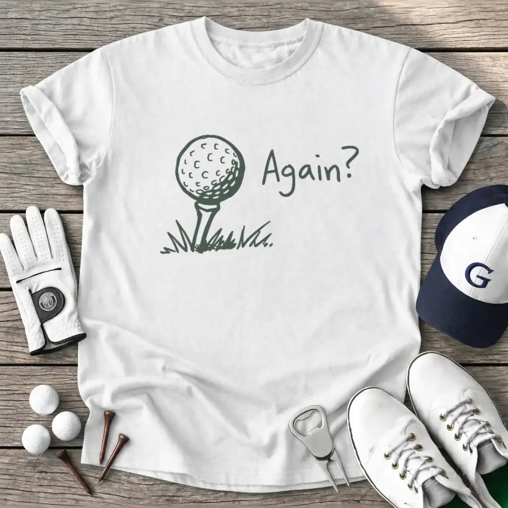 White / S Again T-Shirt