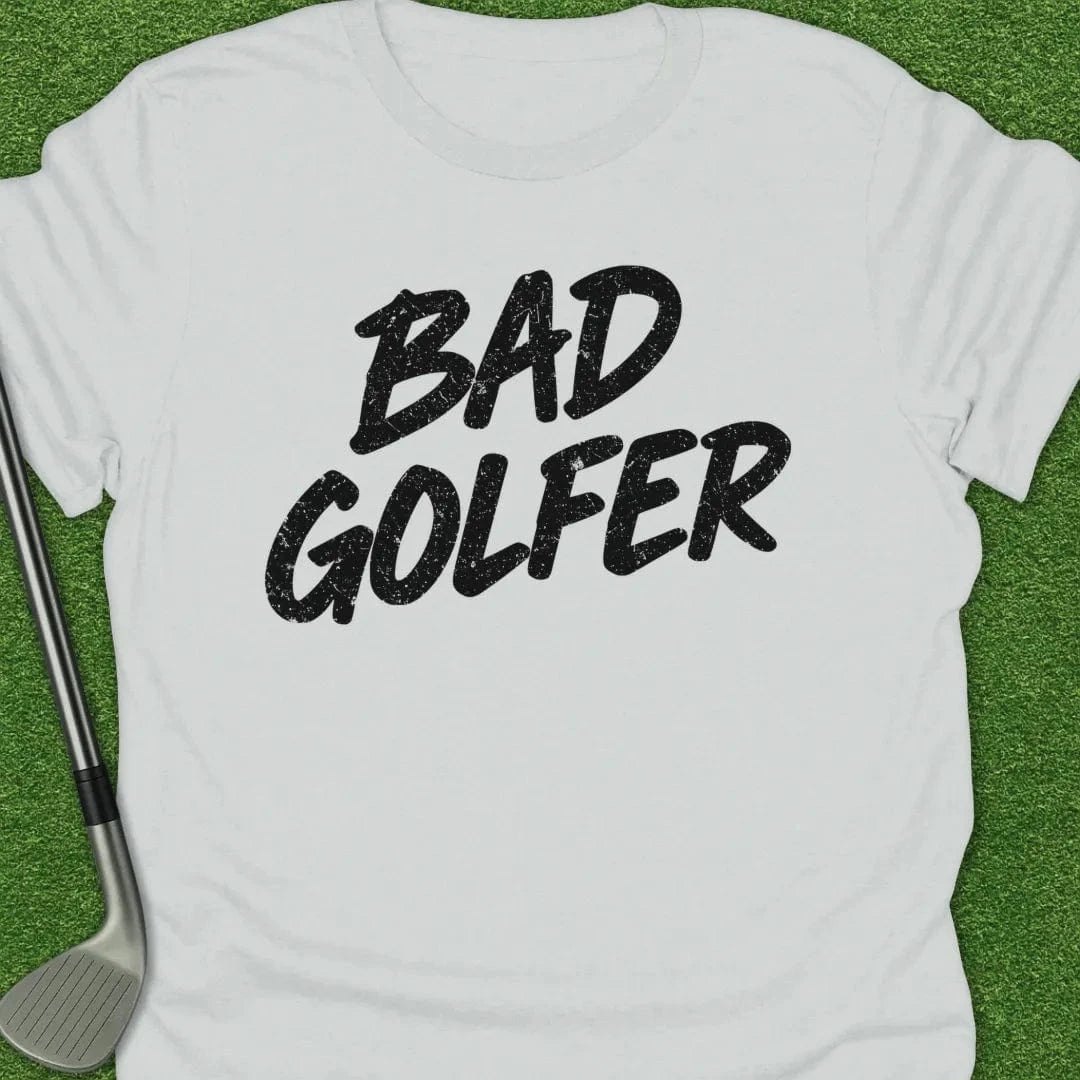 White / S Bad Golfer Bold T-Shirt