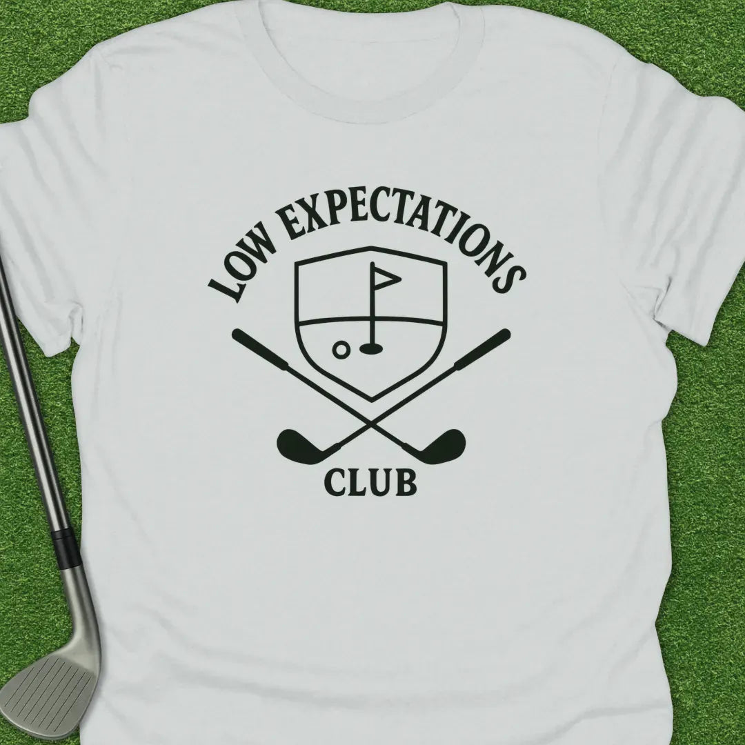 White / S Badge Low T-Shirt