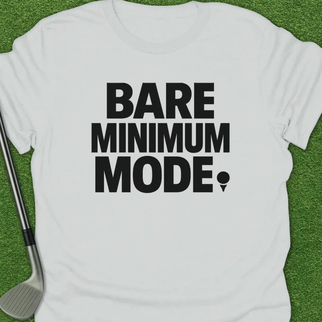White / S Bare Minimum Mode T-Shirt