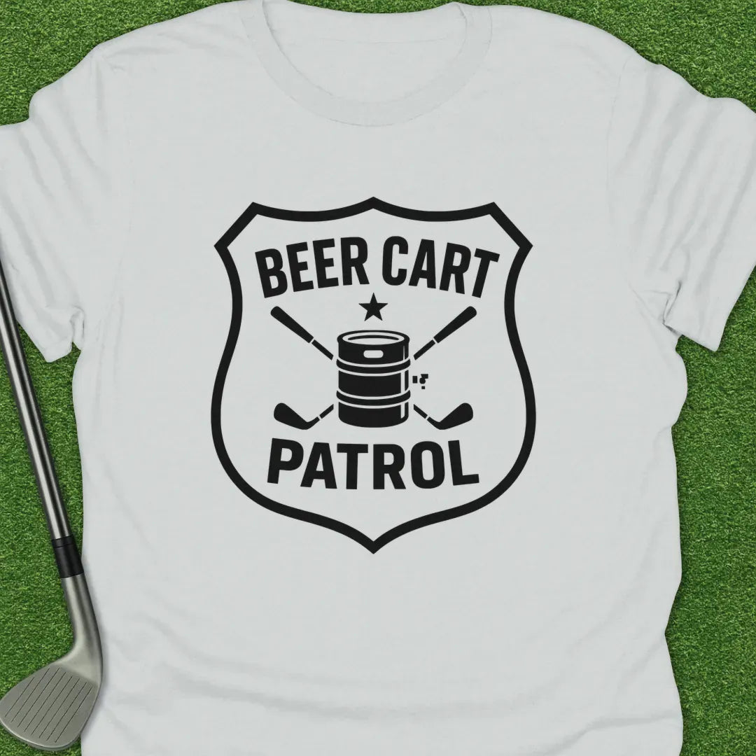 White / S Beer Cart Patrol T-Shirt
