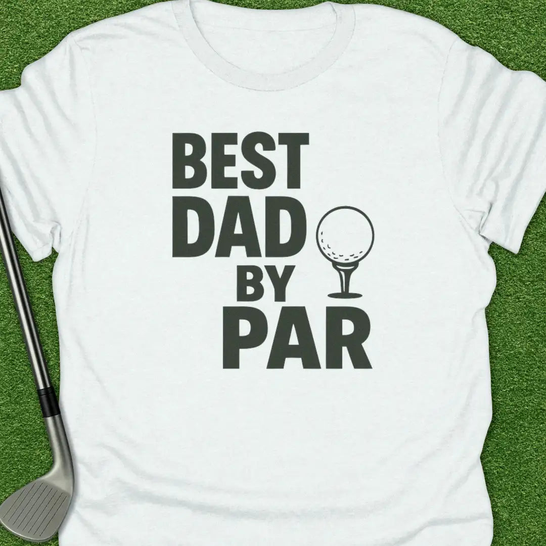 White / S Best Dad Par T-Shirt