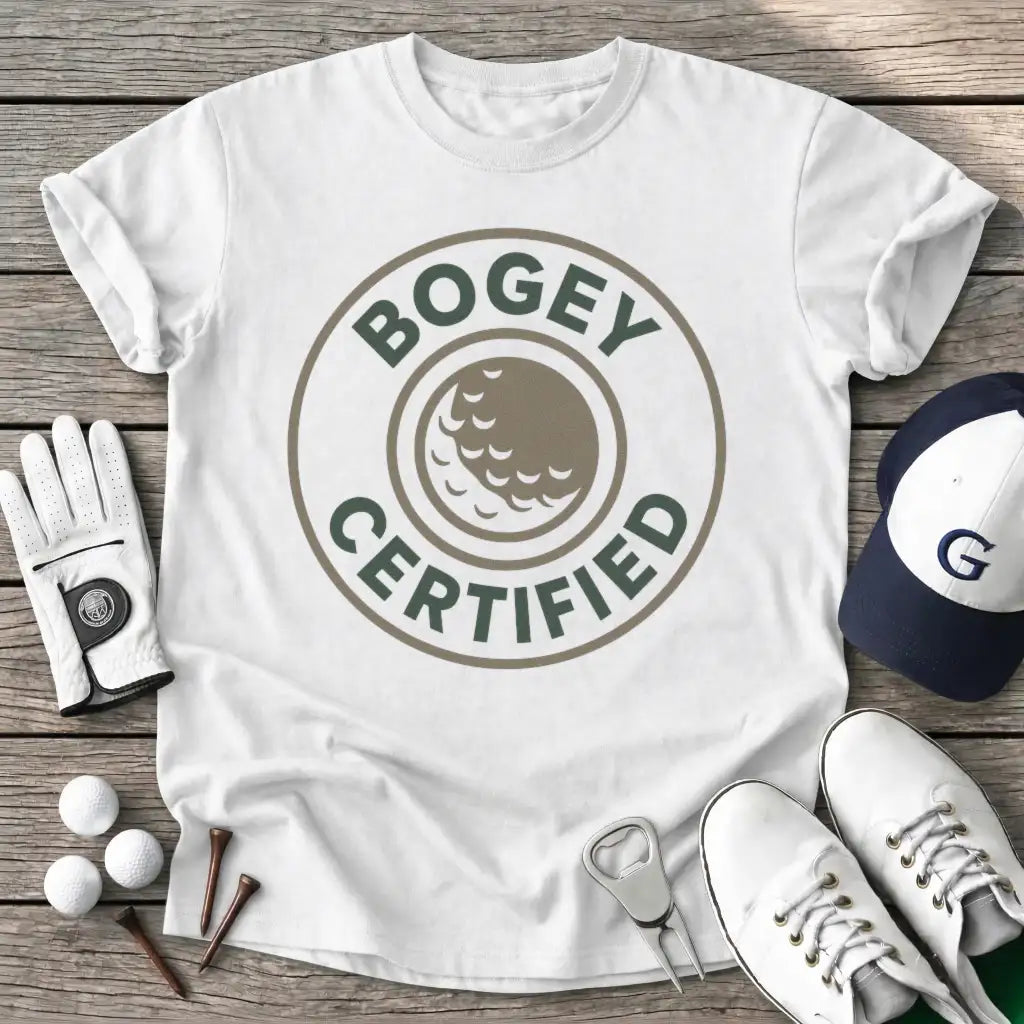 White / S Bogey Certified T-Shirt
