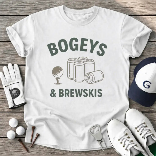 White / S Bogeys Brewskis T-Shirt