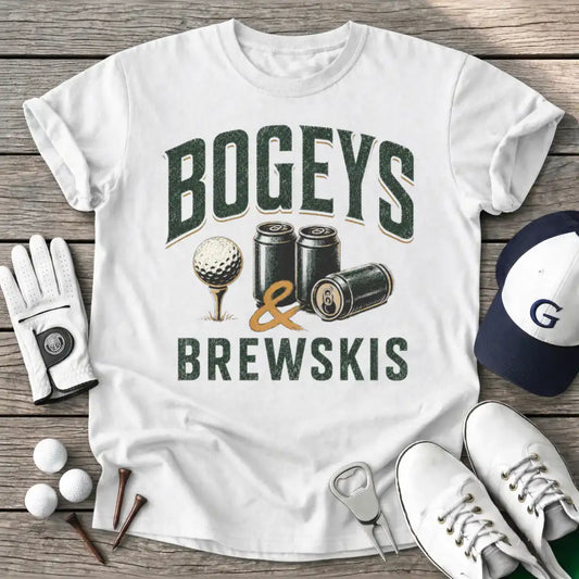 White / S Bogeys Brewskis T-Shirt