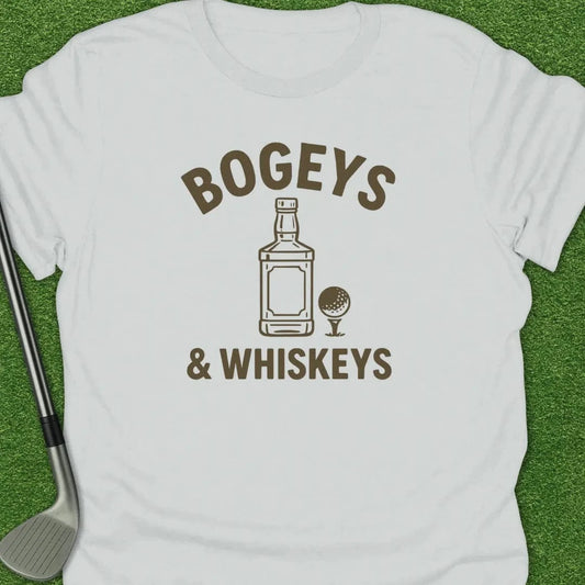 White / S Bogeys Whiskeys T-Shirt