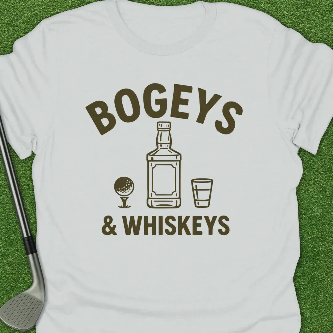 White / S Bogeys Whiskeys T-Shirt