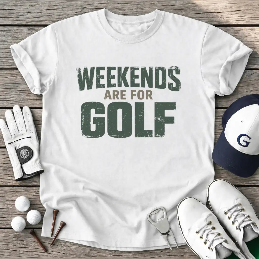 White / S Bold Weekends Are T-Shirt