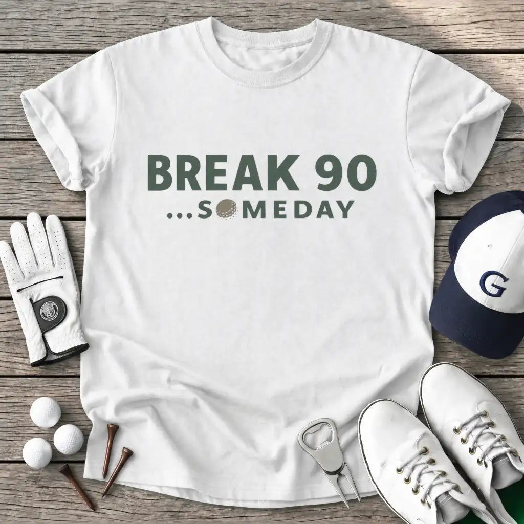 White / S Break Someday T-Shirt