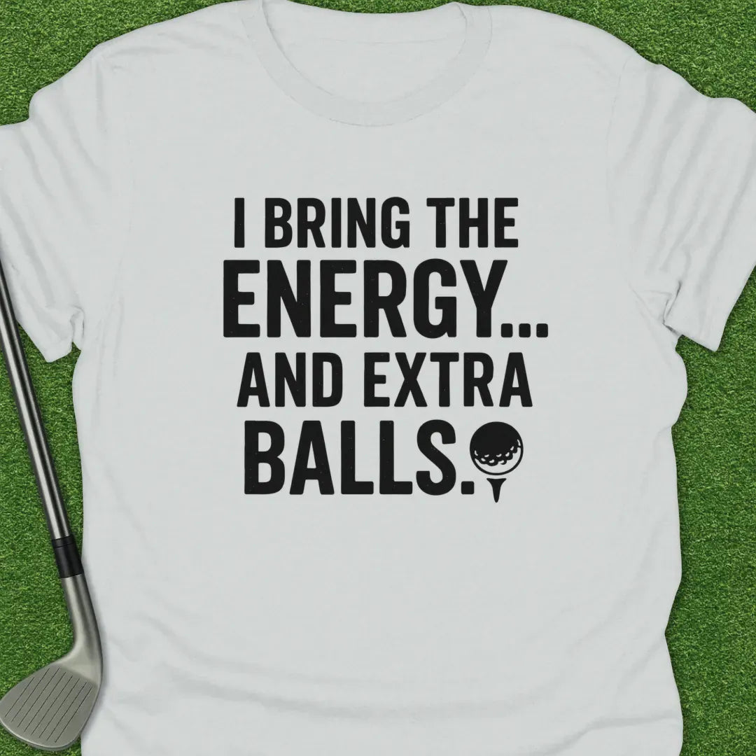 White / S Bring The Energy T-Shirt