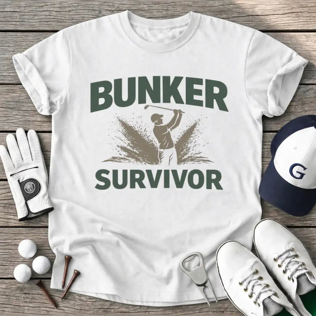 Bunker Survivor T-Shirt in White