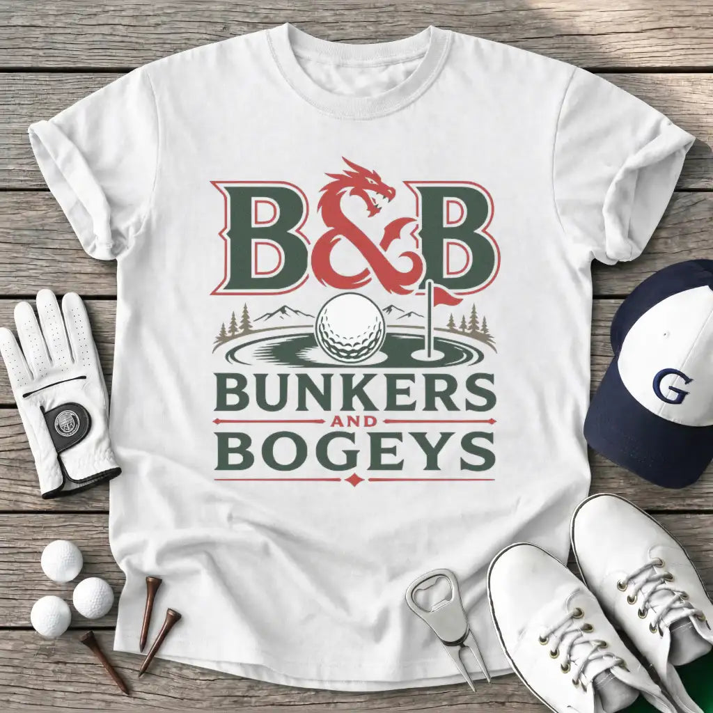 White / S Bunkers Bogeys T-Shirt