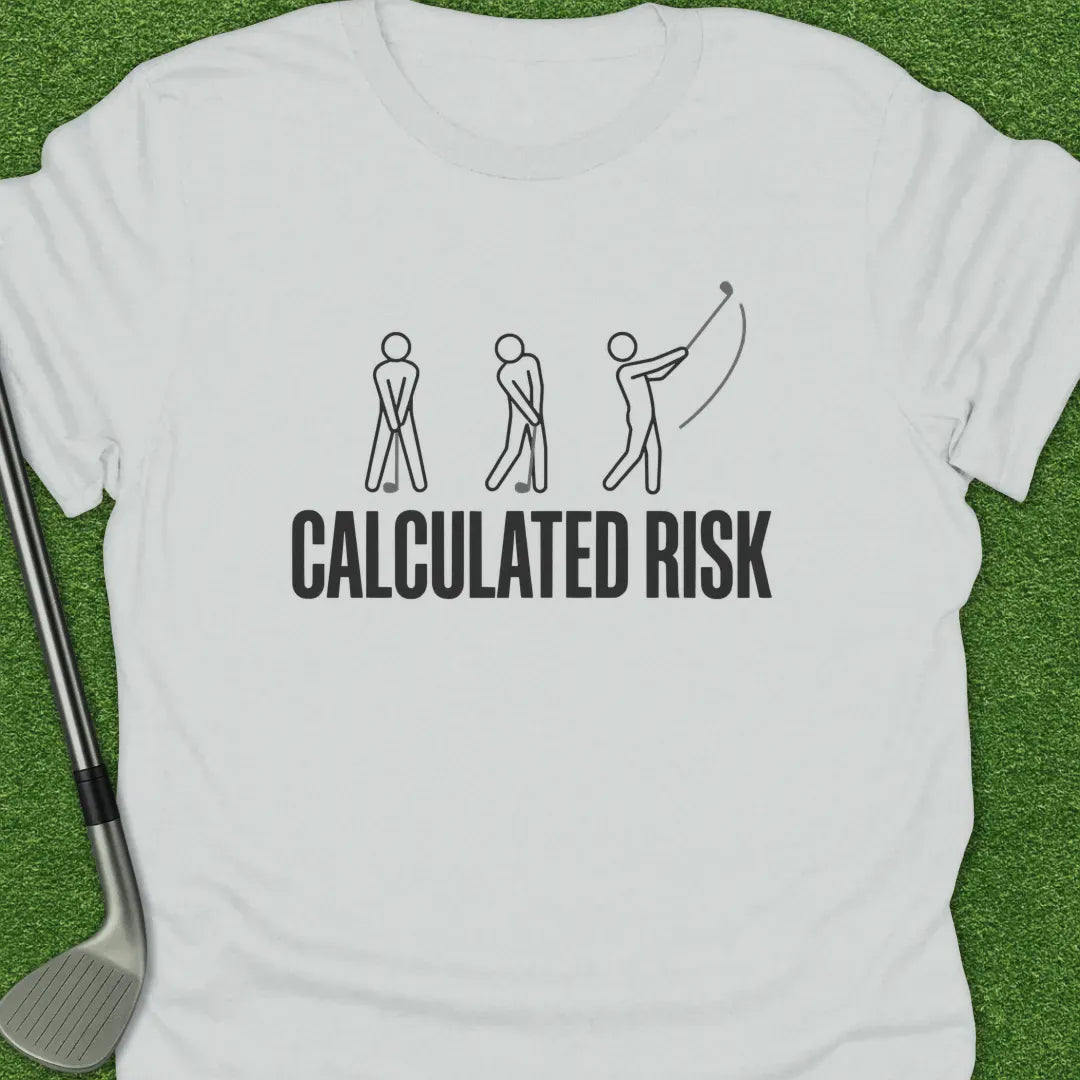 White / S Calculated Risk T-Shirt