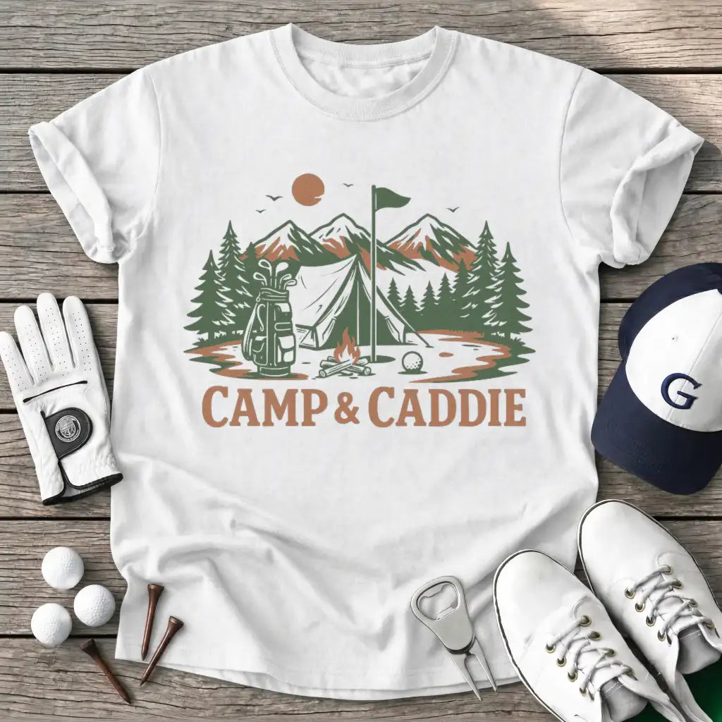 White / S Camp Caddie T-Shirt
