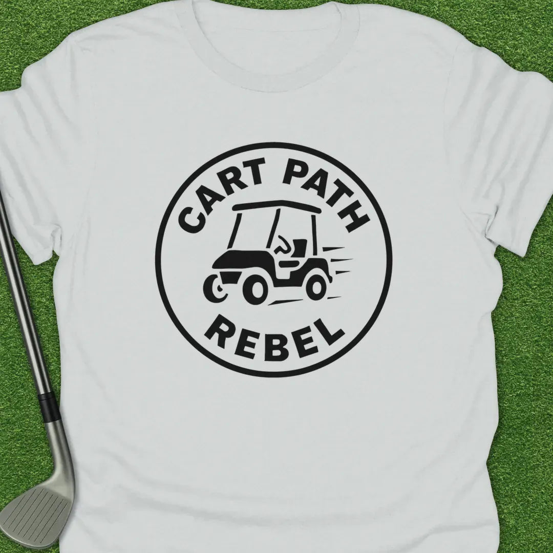 White / S Cart Path Rebel T-Shirt