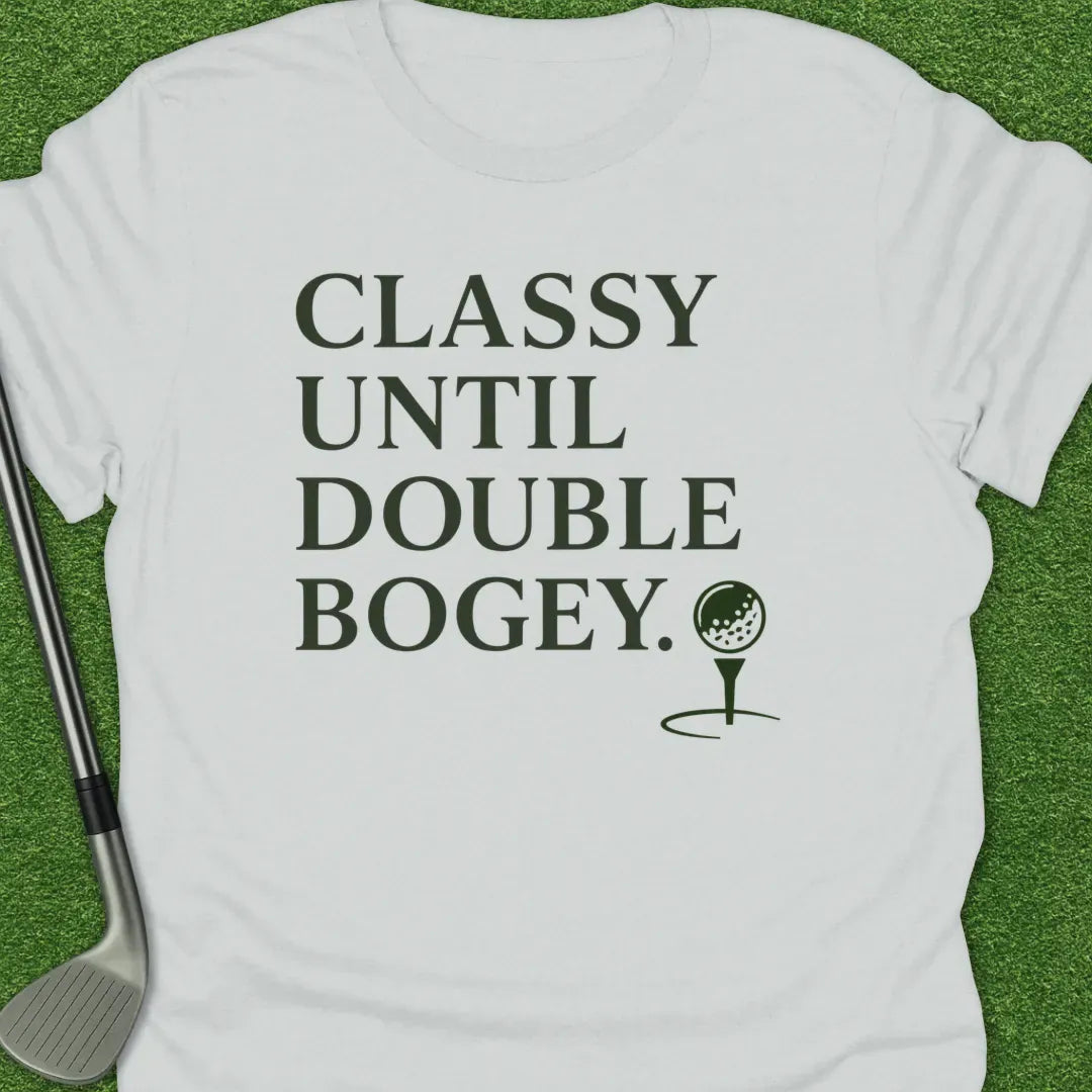 White / S Classy Until Double T-Shirt