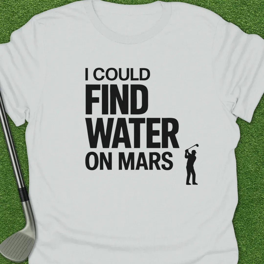 White / S Could Find Water T-Shirt