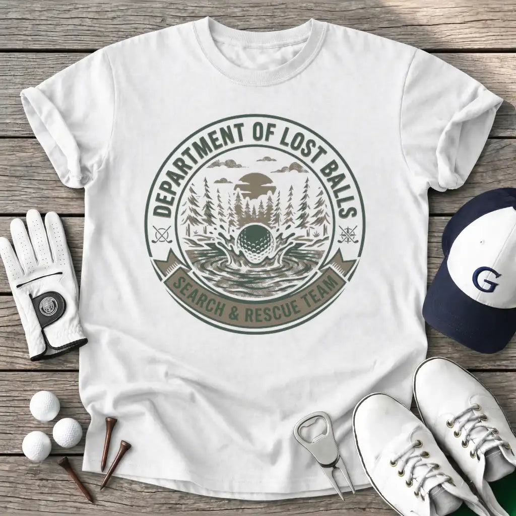 White / S Department Lost T-Shirt