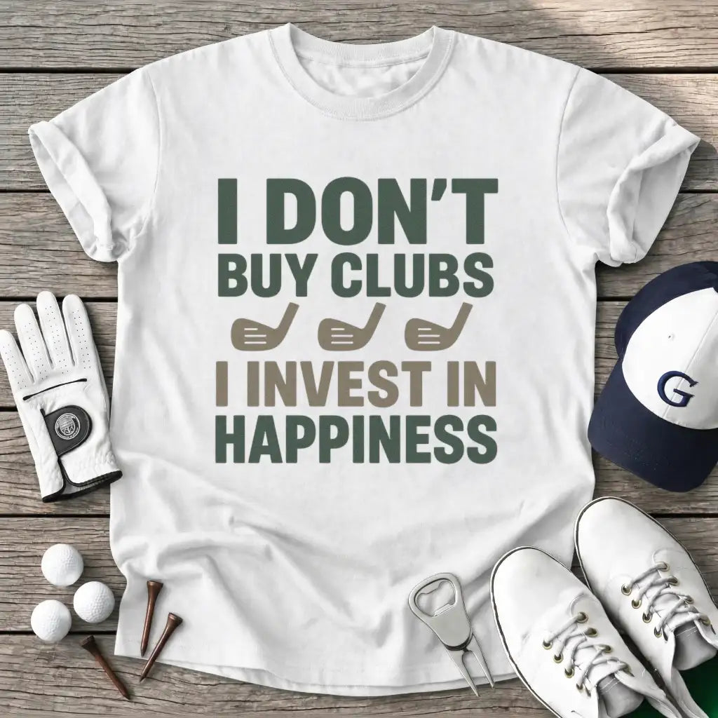 White / S Dont Buy Clubs T-Shirt