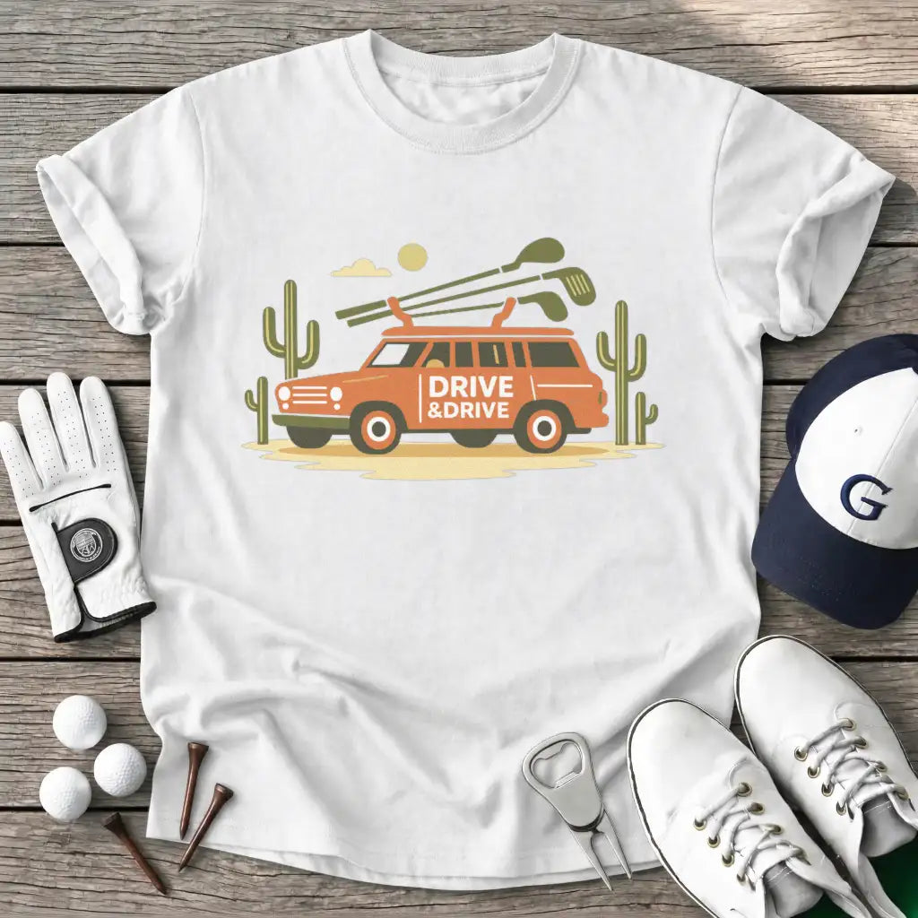 White / S Drive Drive T-Shirt
