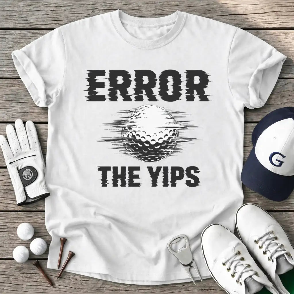 White / S Error The Yips T-Shirt