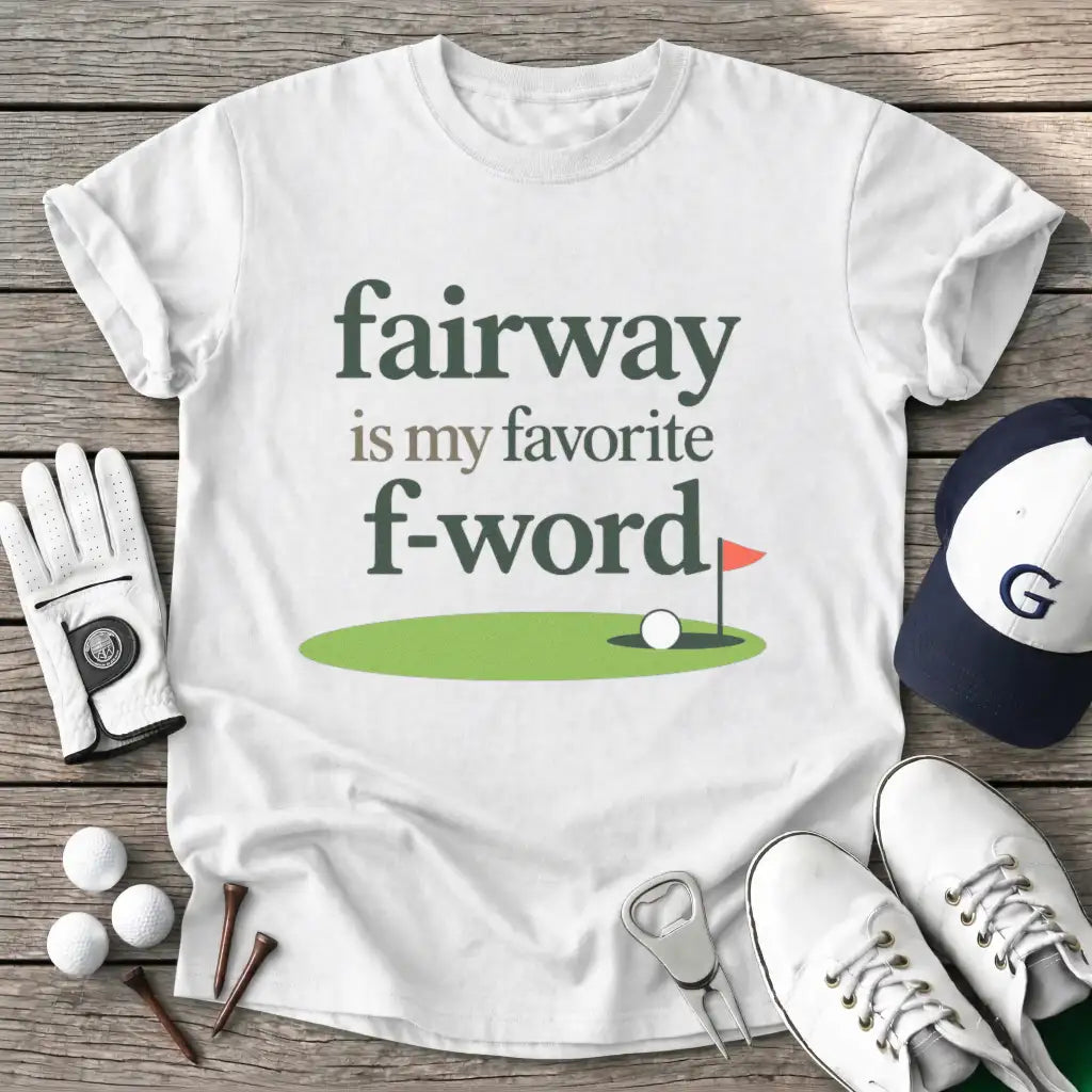 White / S Fairway Favorite T-Shirt