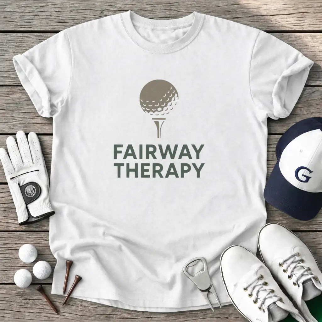 White / S Fairway Therapy T-Shirt