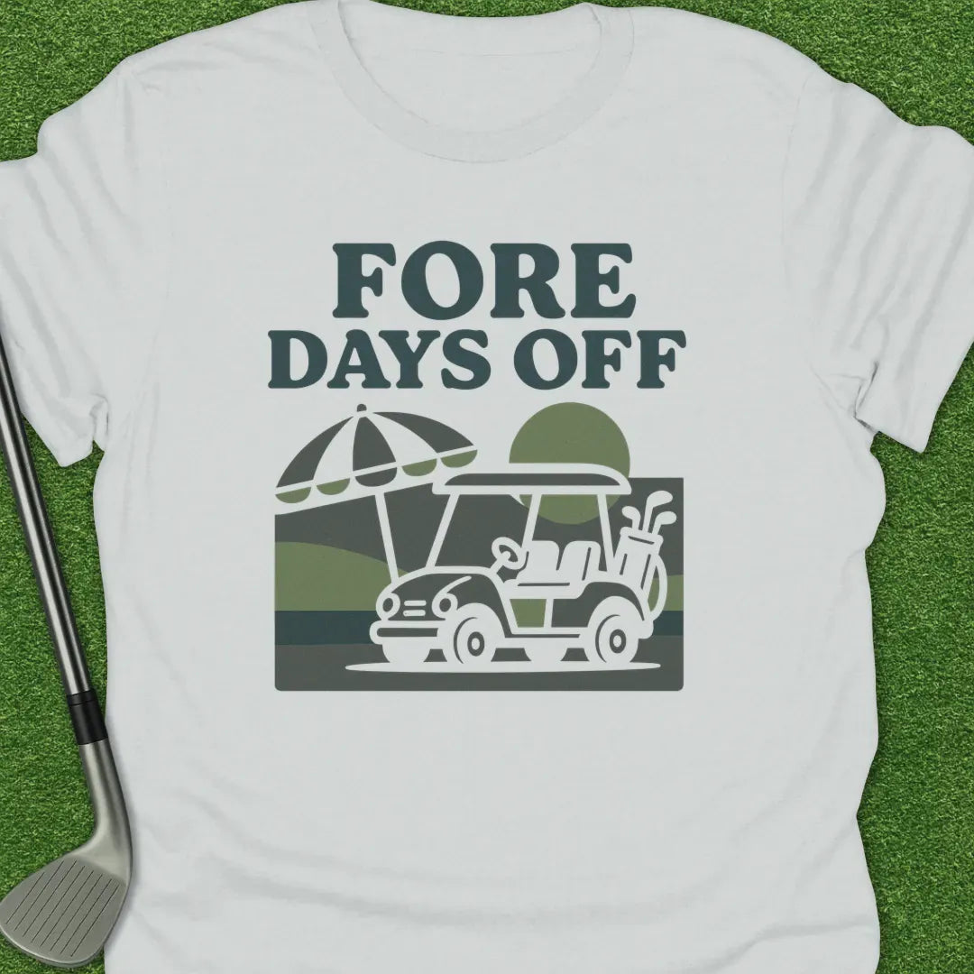 White / S Fore Days Off T-Shirt