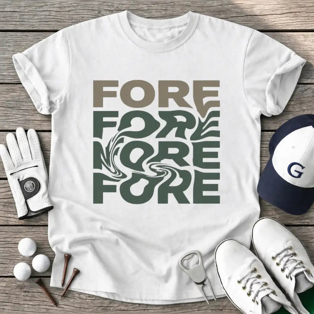 White / S Fore Fore Fore Fore T-Shirt