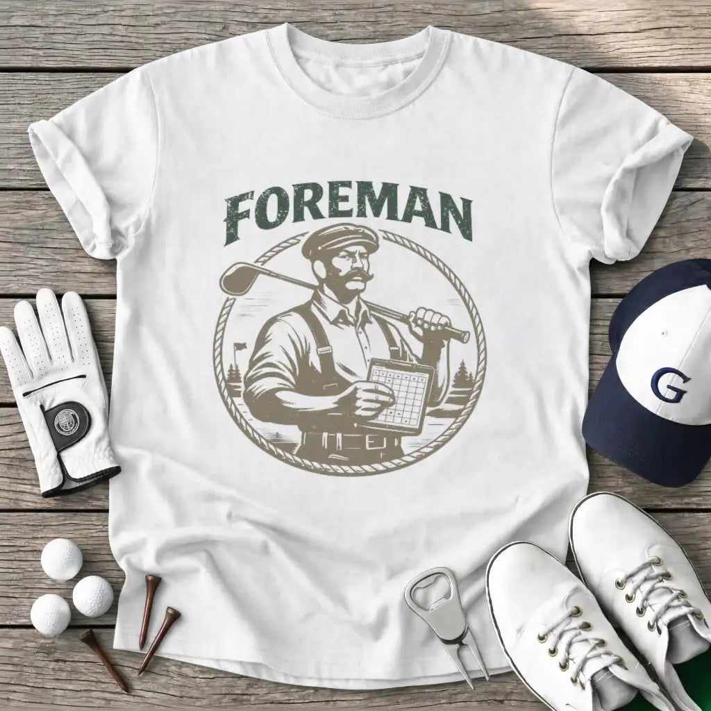 White / S Foreman T-Shirt