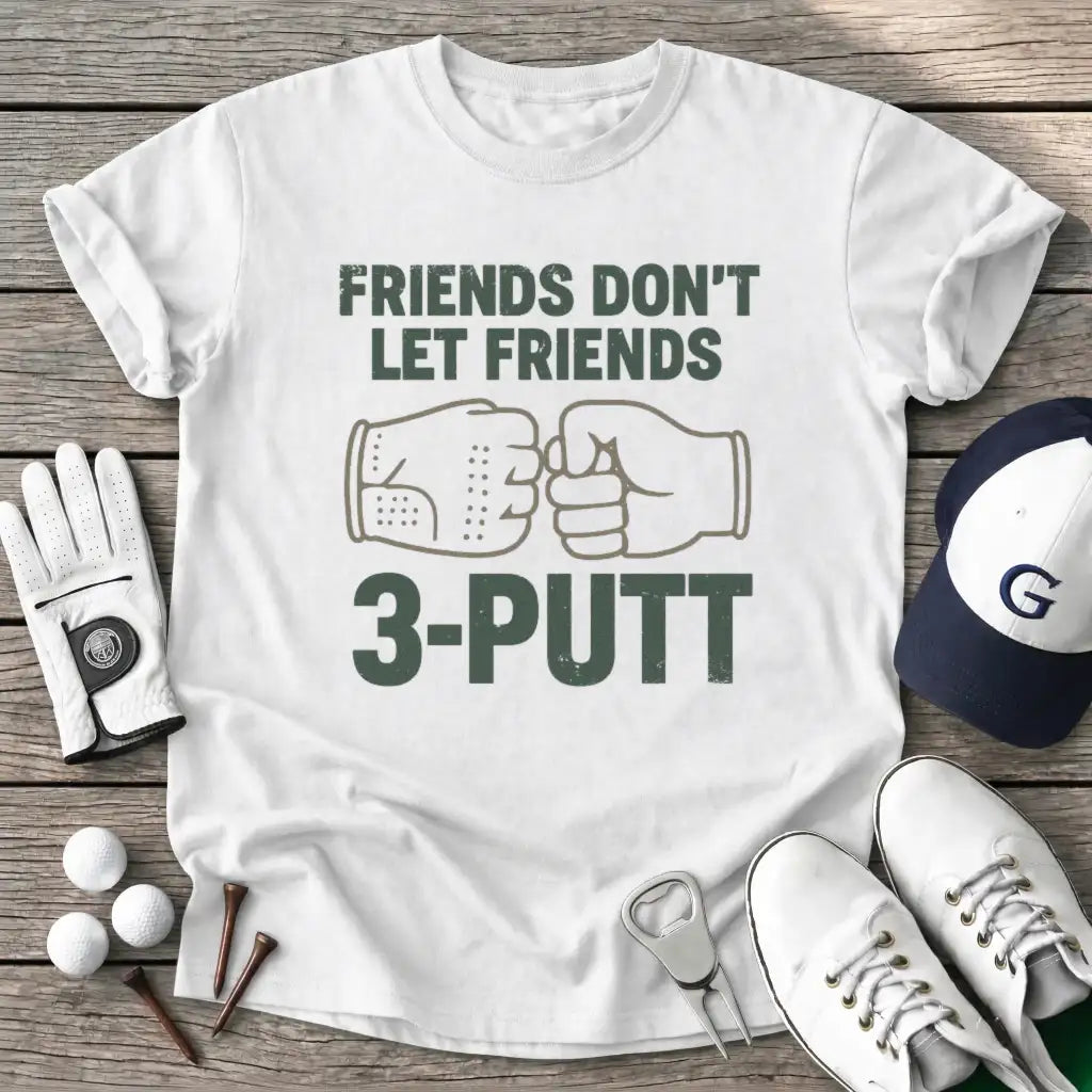 White / S Friends Dont Let T-Shirt