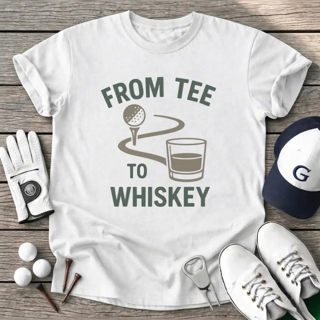 White / S From Tee Whiskey T-Shirt