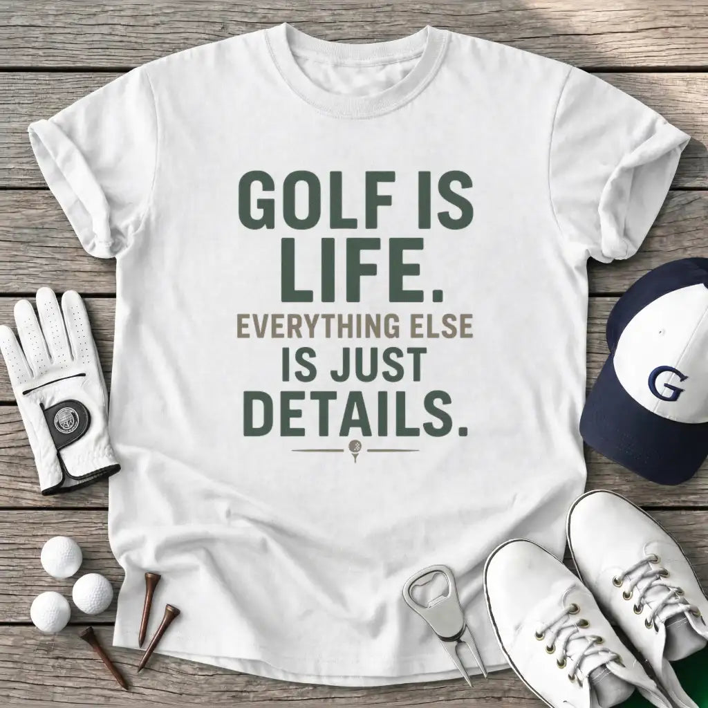 White / S Golf Life T-Shirt