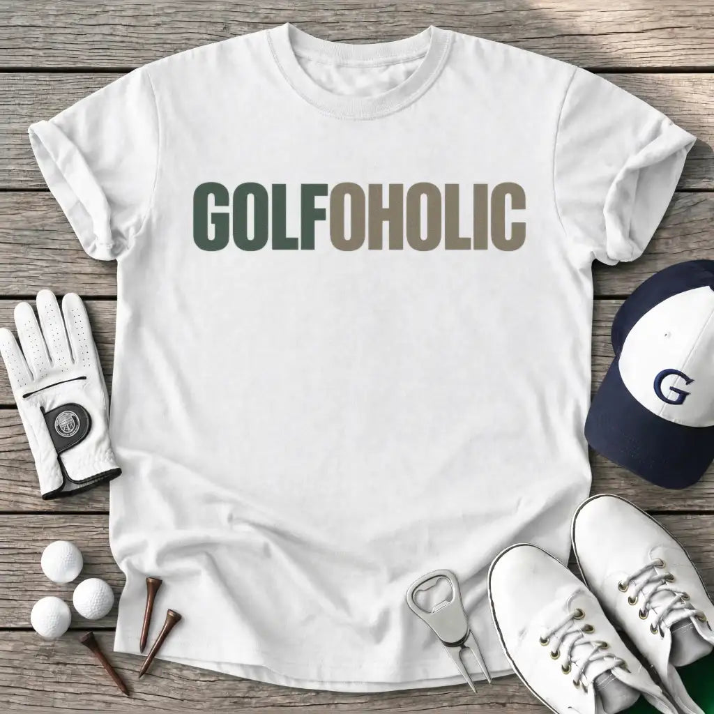 White / S Golfoholic T-Shirt