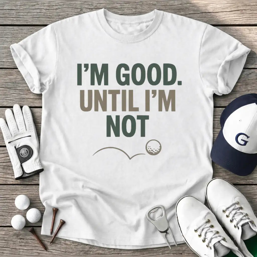 White / S Good Until Not T-Shirt