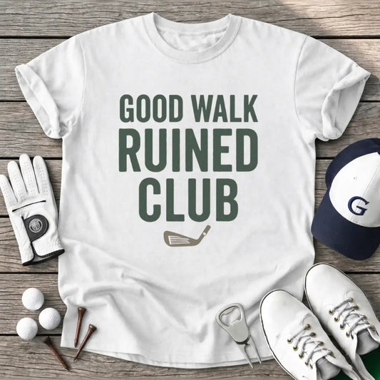White / S Good Walk Ruined T-Shirt