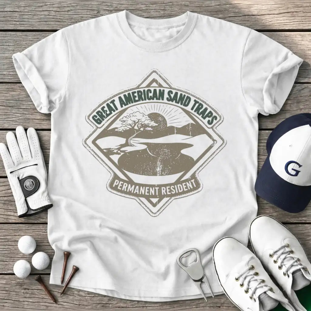 White / S Great American Sand T-Shirt