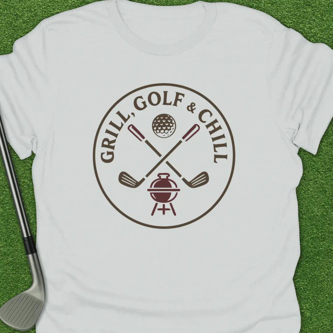 White / S Grill Golf Chill T-Shirt