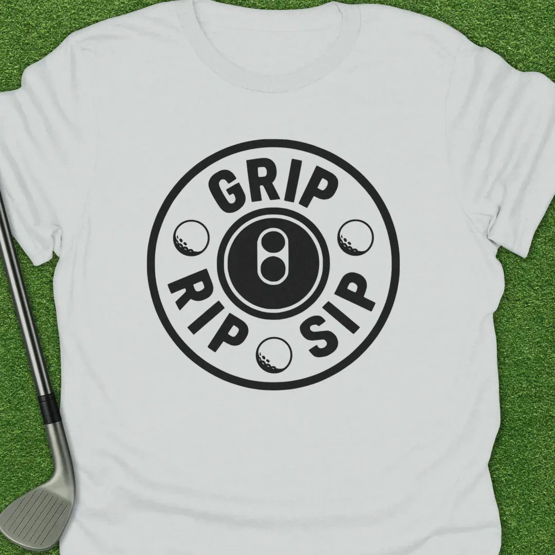 White / S Grip Rip Sip T-Shirt