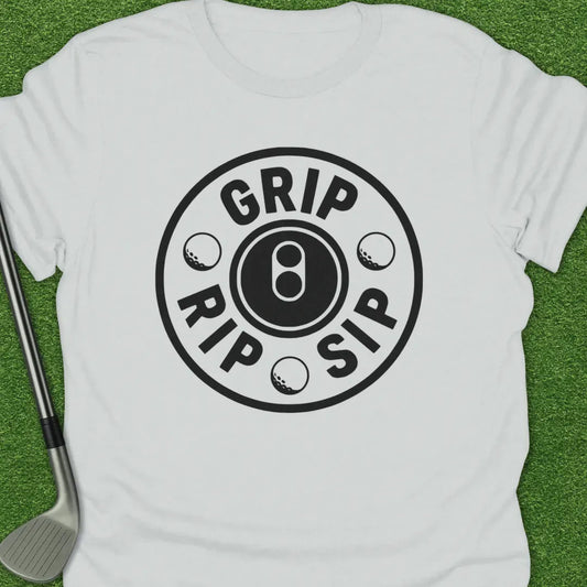 White / S Grip Rip Sip T-Shirt