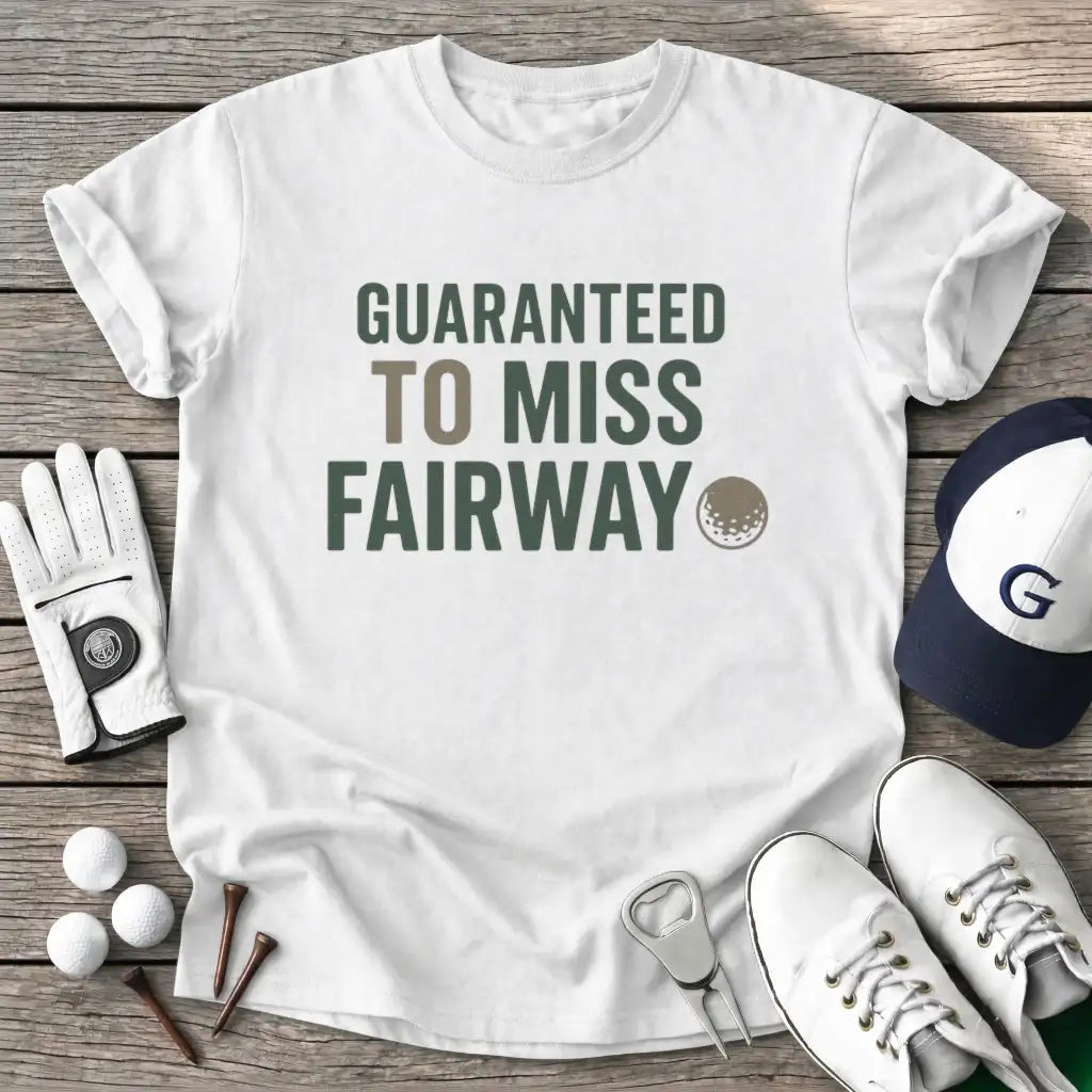 White / S Guaranteed Miss The T-Shirt