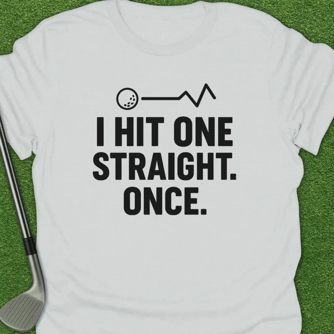 White / S Hit One Straight T-Shirt